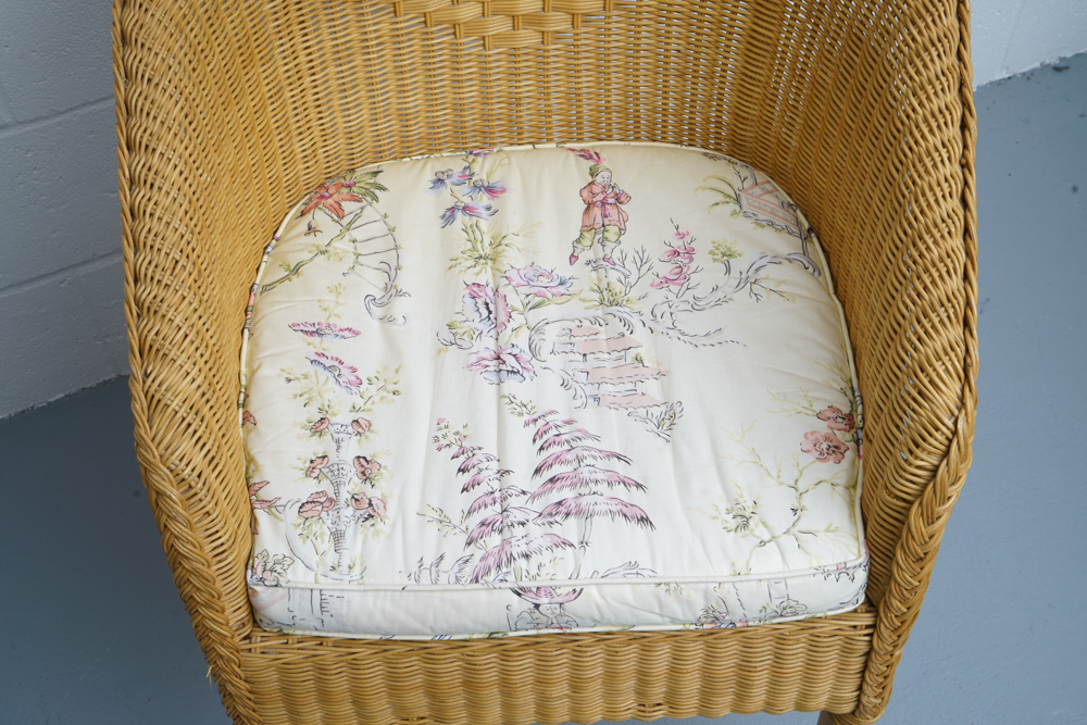 Set of Wicker Armchairs