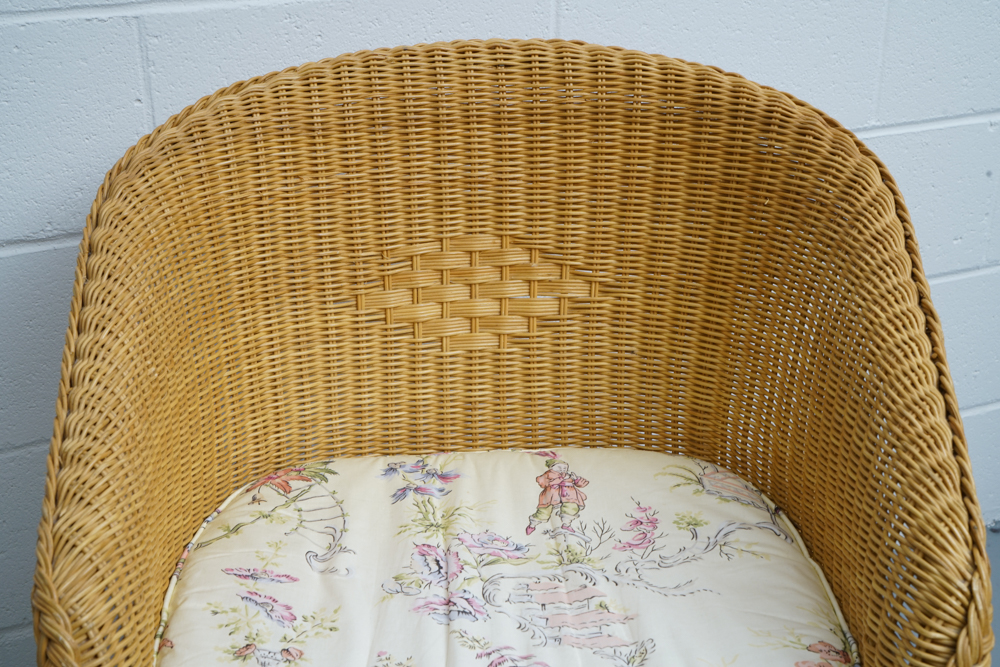 Set of Wicker Armchairs