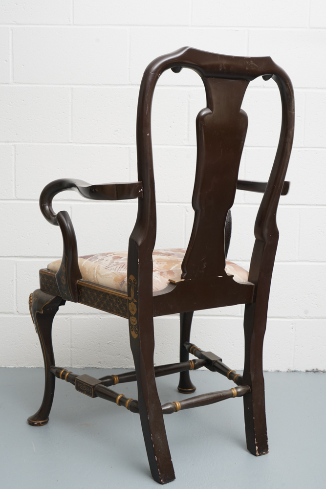 Vintage Chinoiserie Armchair by Georgian Furniture Company