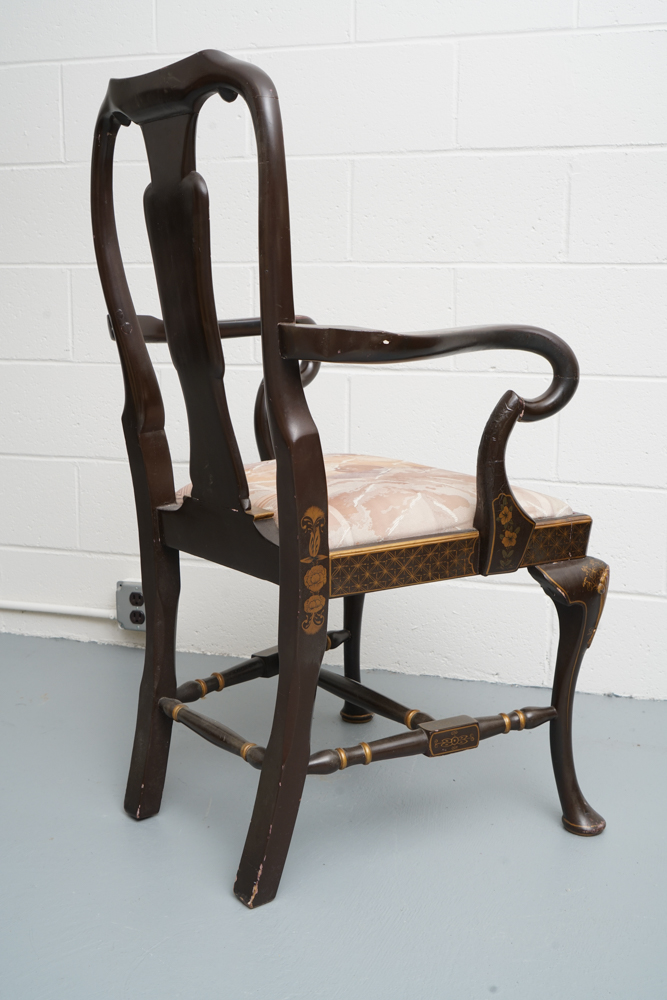 Vintage Chinoiserie Armchair by Georgian Furniture Company
