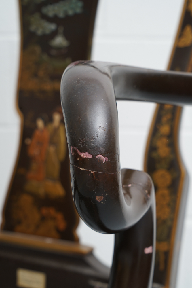 Vintage Chinoiserie Armchair by Georgian Furniture Company
