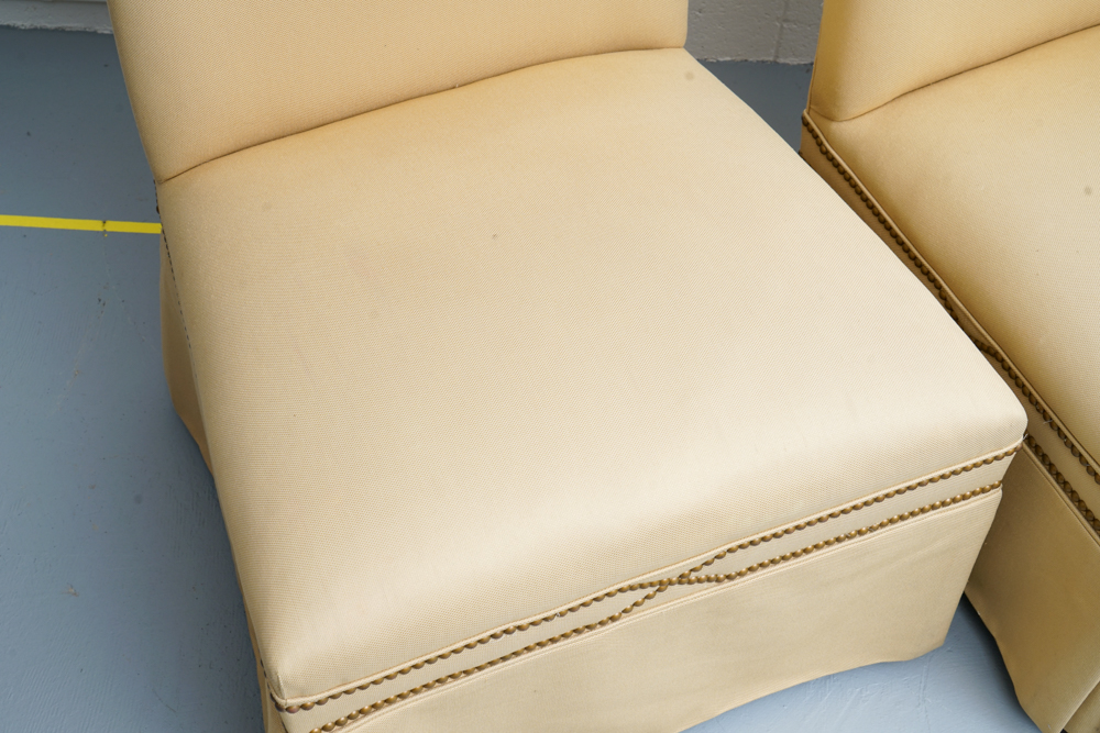 Pair of Slipper Chairs by Hickory Chair