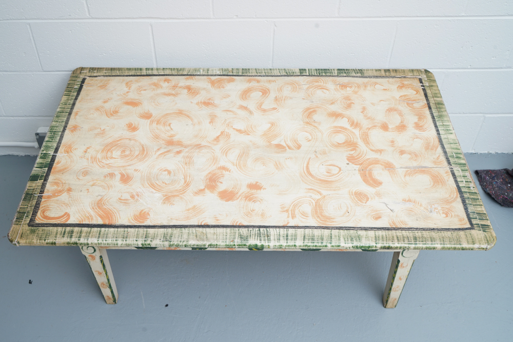 Hand Painted Coffee Table