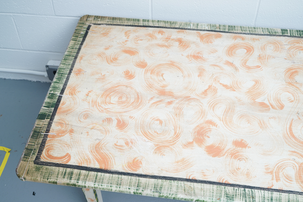 Hand Painted Coffee Table