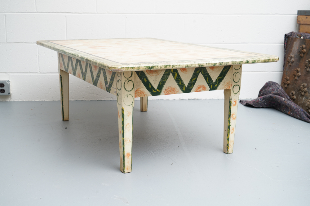 Hand Painted Coffee Table