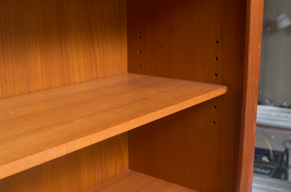Danish Modern Teak Buffet with China Cabinet