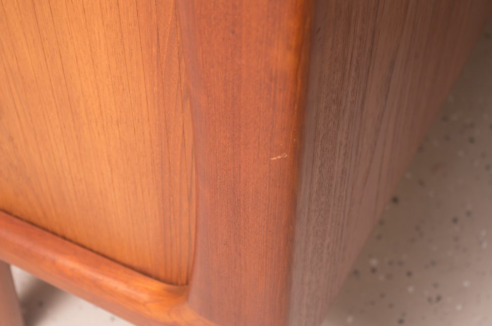 Danish Modern Teak Buffet with China Cabinet