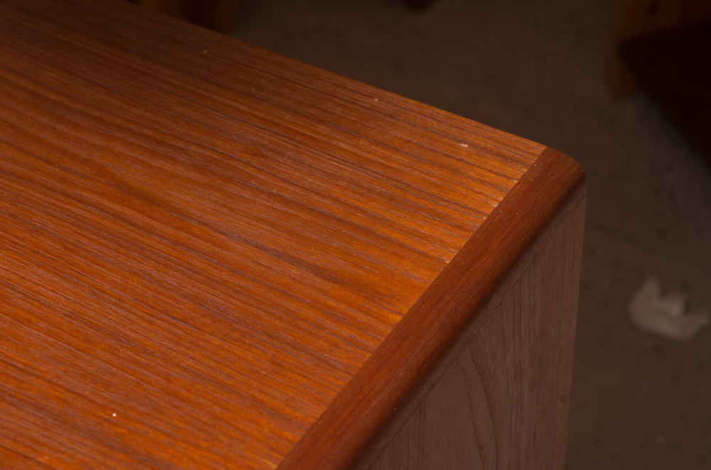 Danish Modern Teak Buffet with China Cabinet