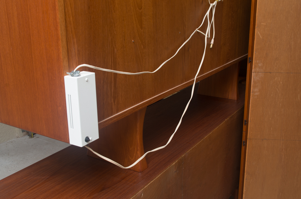 Danish Modern Teak Buffet with China Cabinet