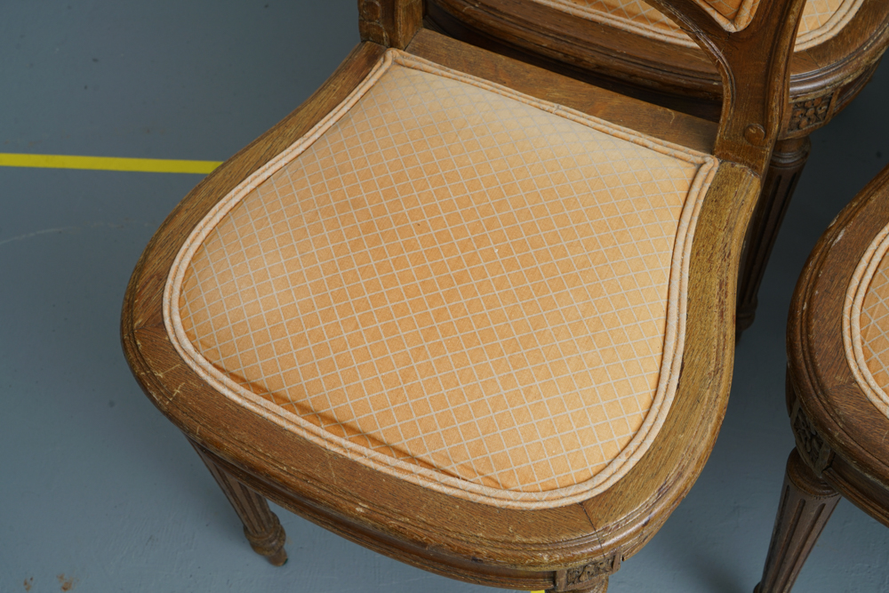 Six French Style Dining Chairs by Henredon
