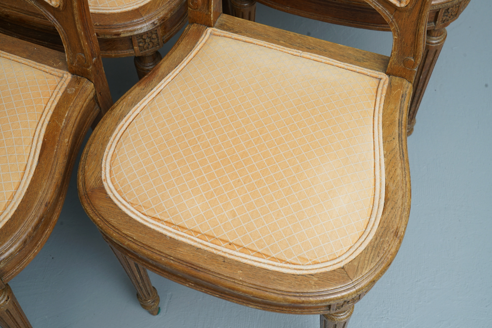 Six French Style Dining Chairs by Henredon