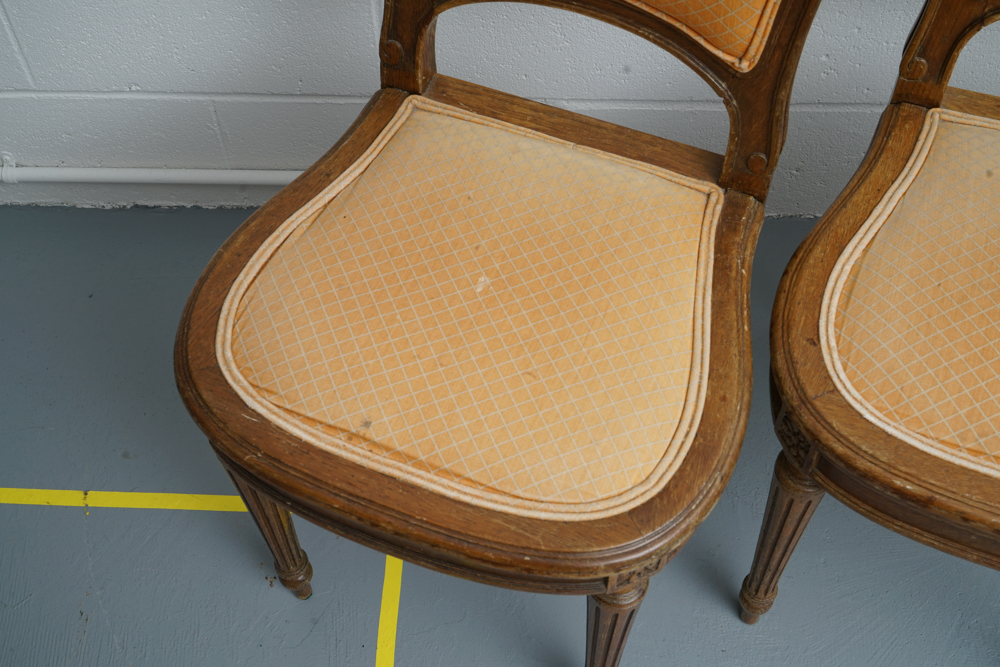 Six French Style Dining Chairs by Henredon