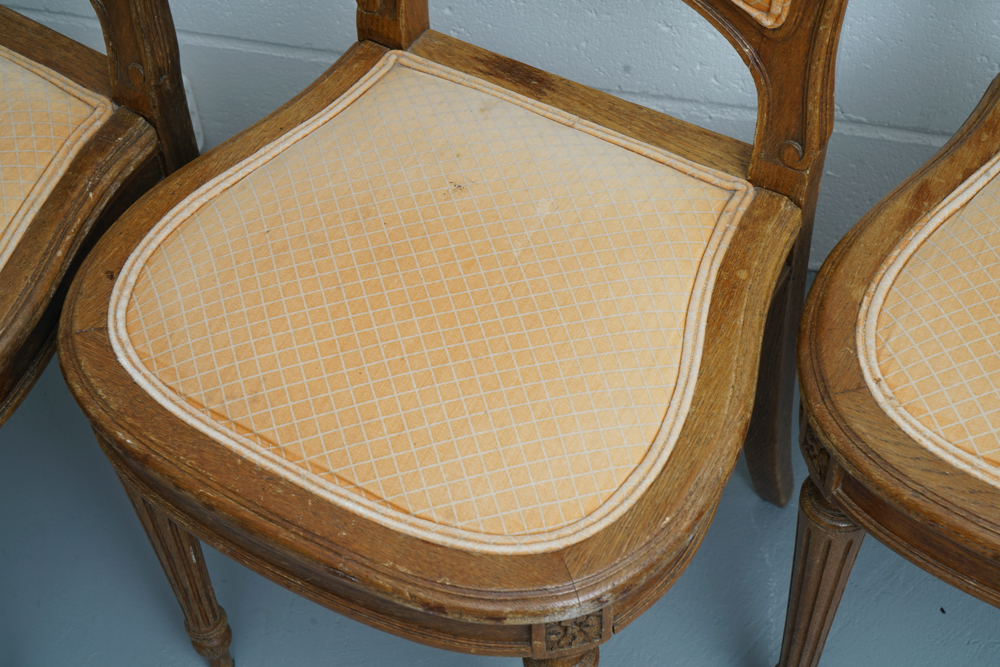 Six French Style Dining Chairs by Henredon