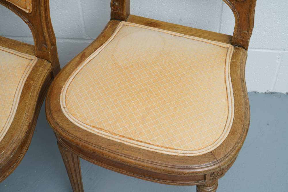Six French Style Dining Chairs by Henredon