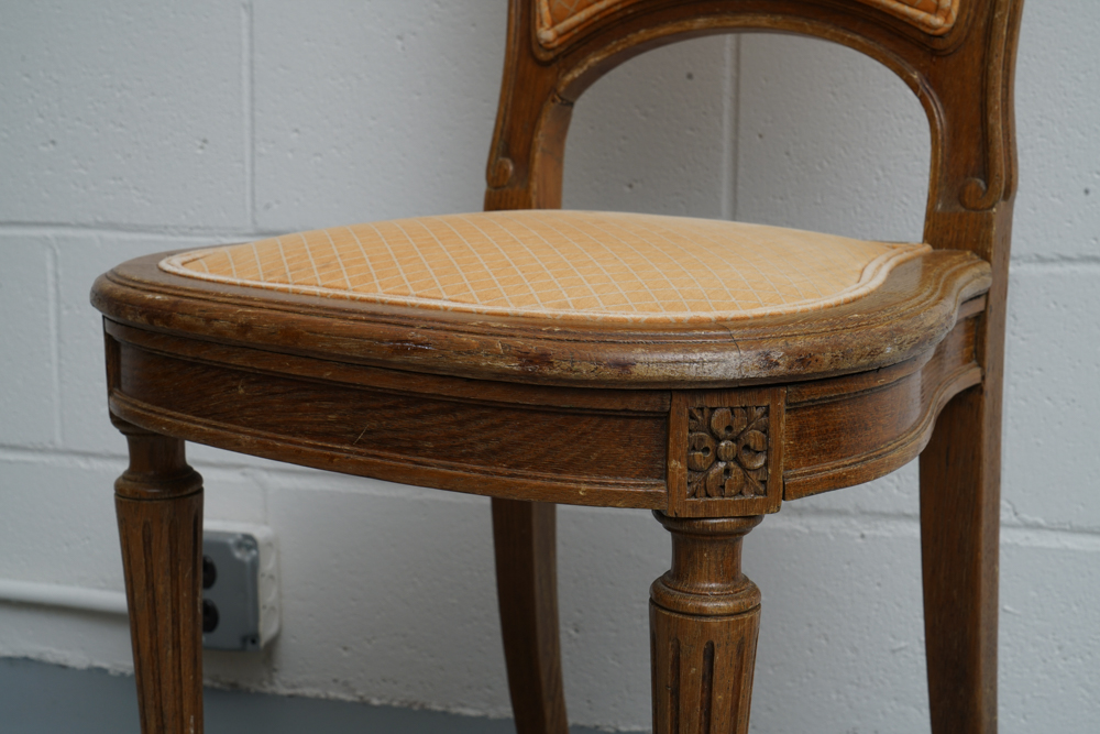 Six French Style Dining Chairs by Henredon