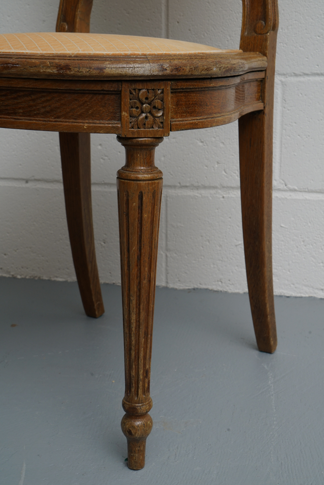 Six French Style Dining Chairs by Henredon