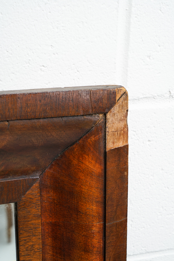 Antique Mahogany Framed Wall Mirror