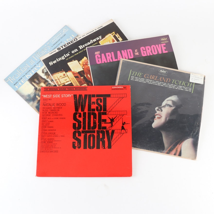 "West Side Story", "Breakfast at Tiffany's"Judy Garland and Other Records