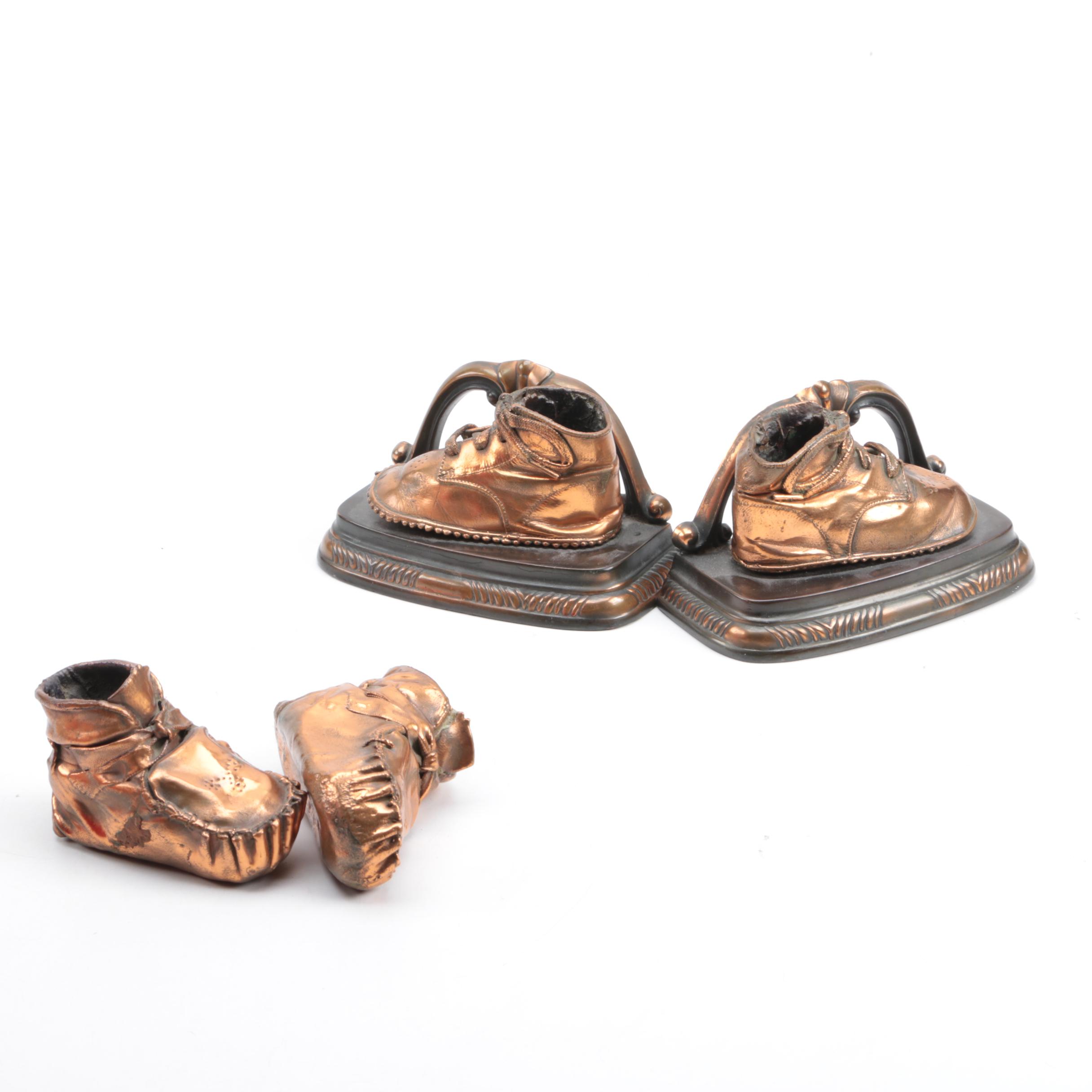 Bronzed Baby Shoe Keepsakes