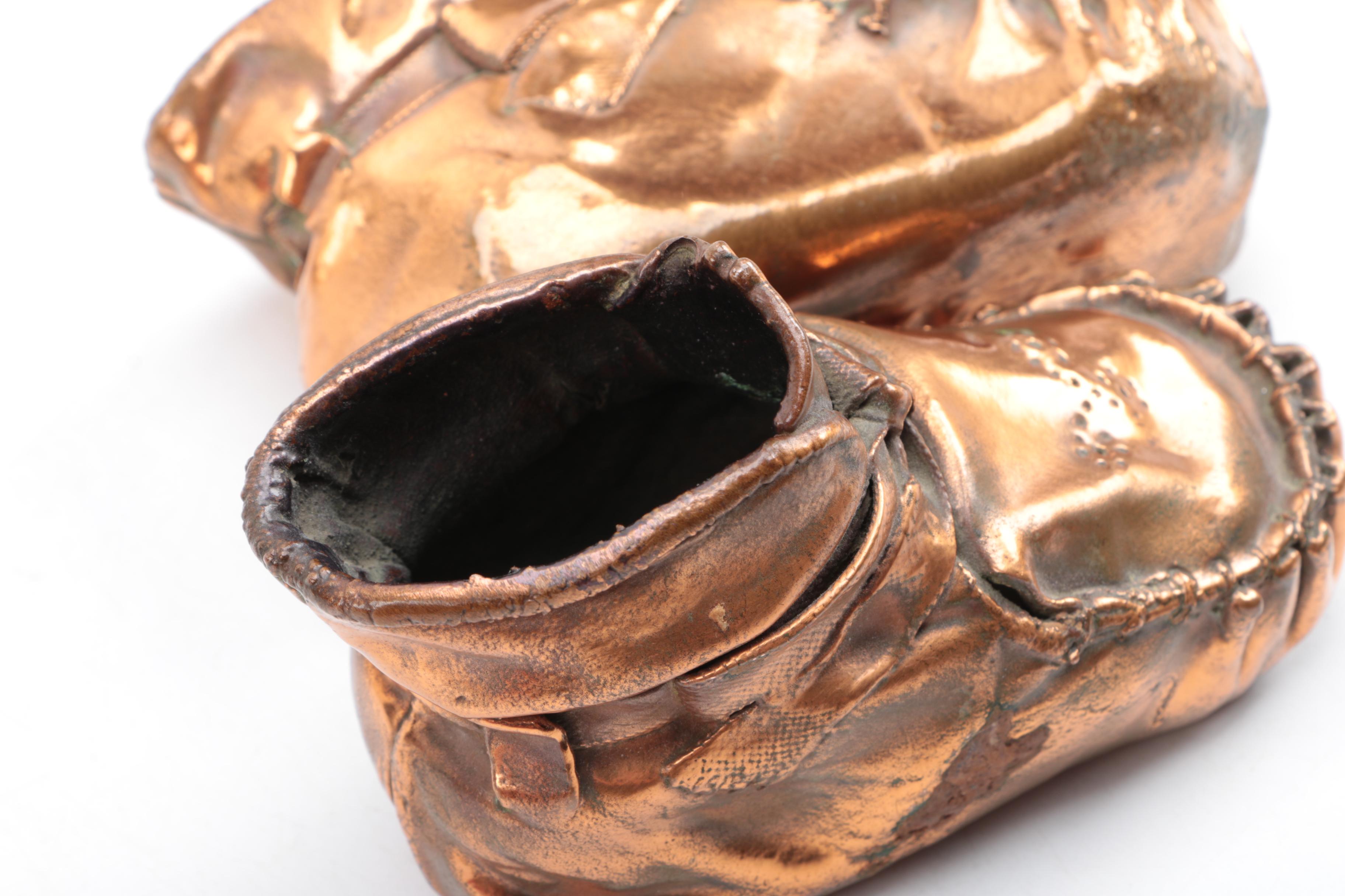 Bronzed Baby Shoe Keepsakes