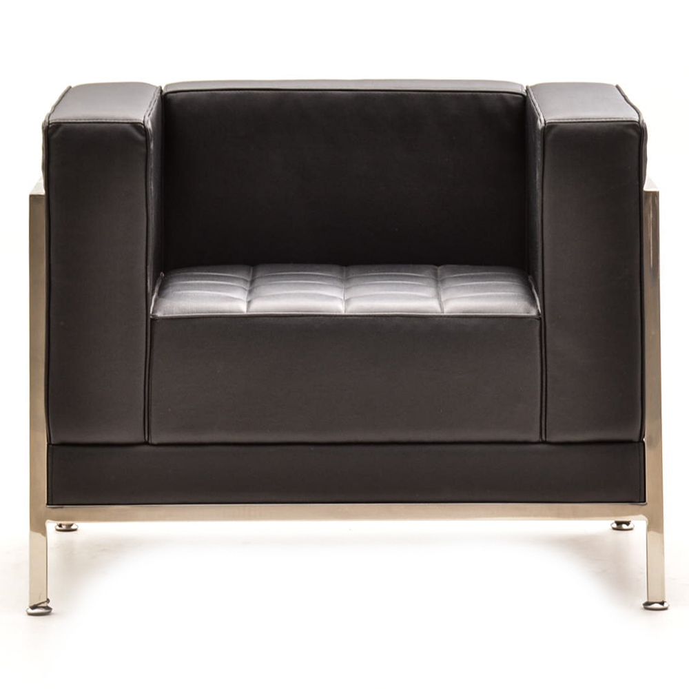 Belnick Mid Century Modern Club Chair and Ottoman