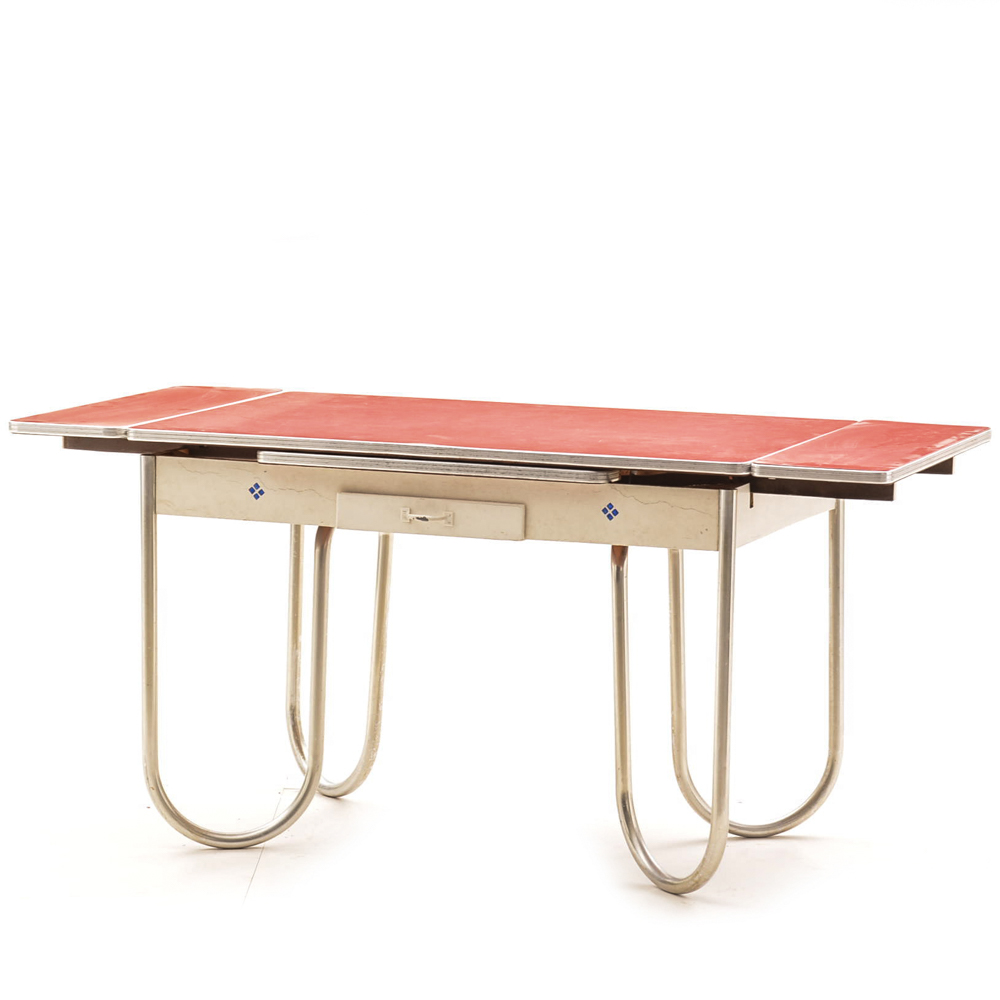 Mid Century Modern Draw-Leaf Table