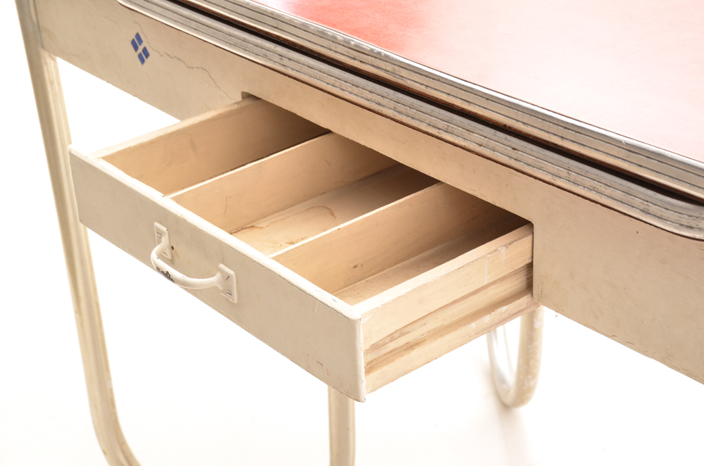 Mid Century Modern Draw-Leaf Table