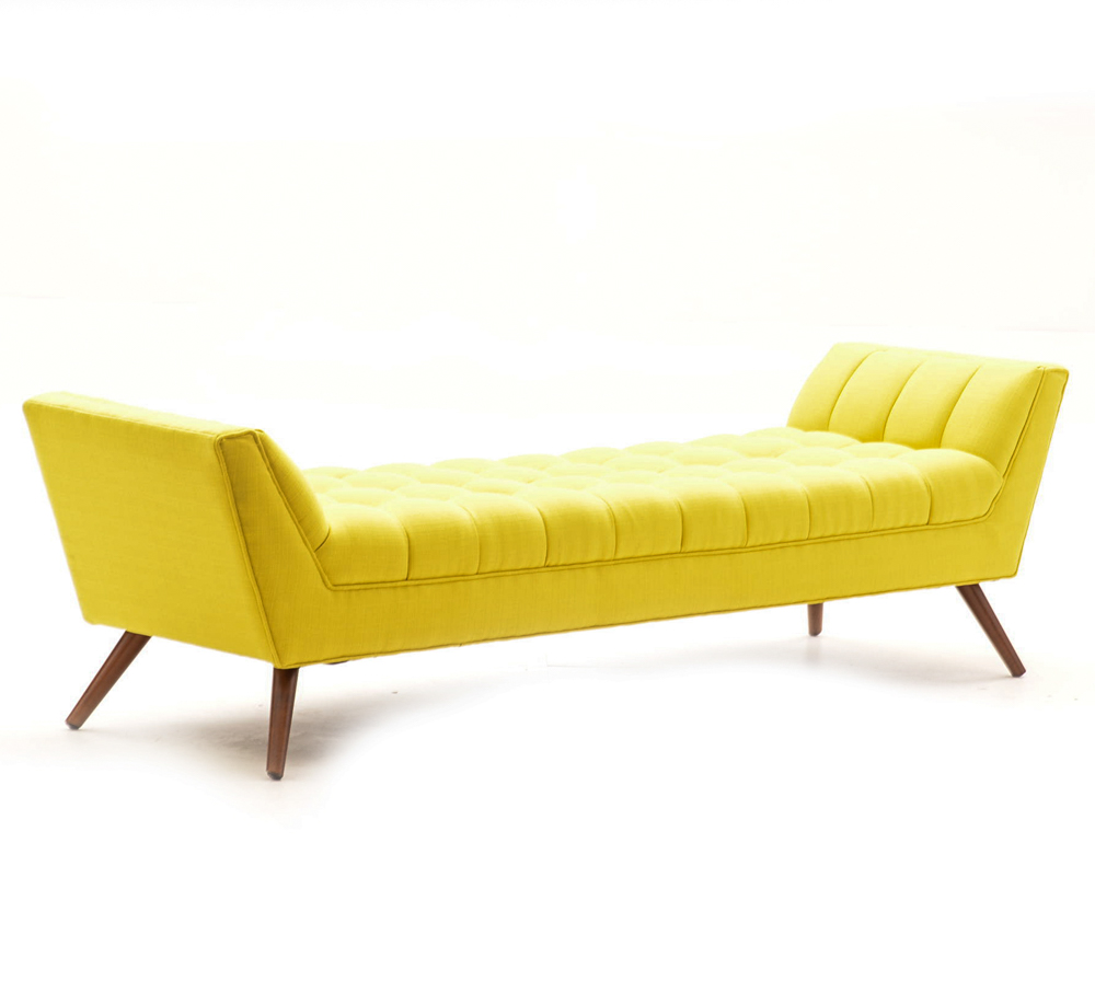 Mid Century Modern Style Bench