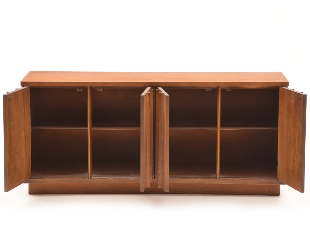 Mid Century Modern Walnut Credenza