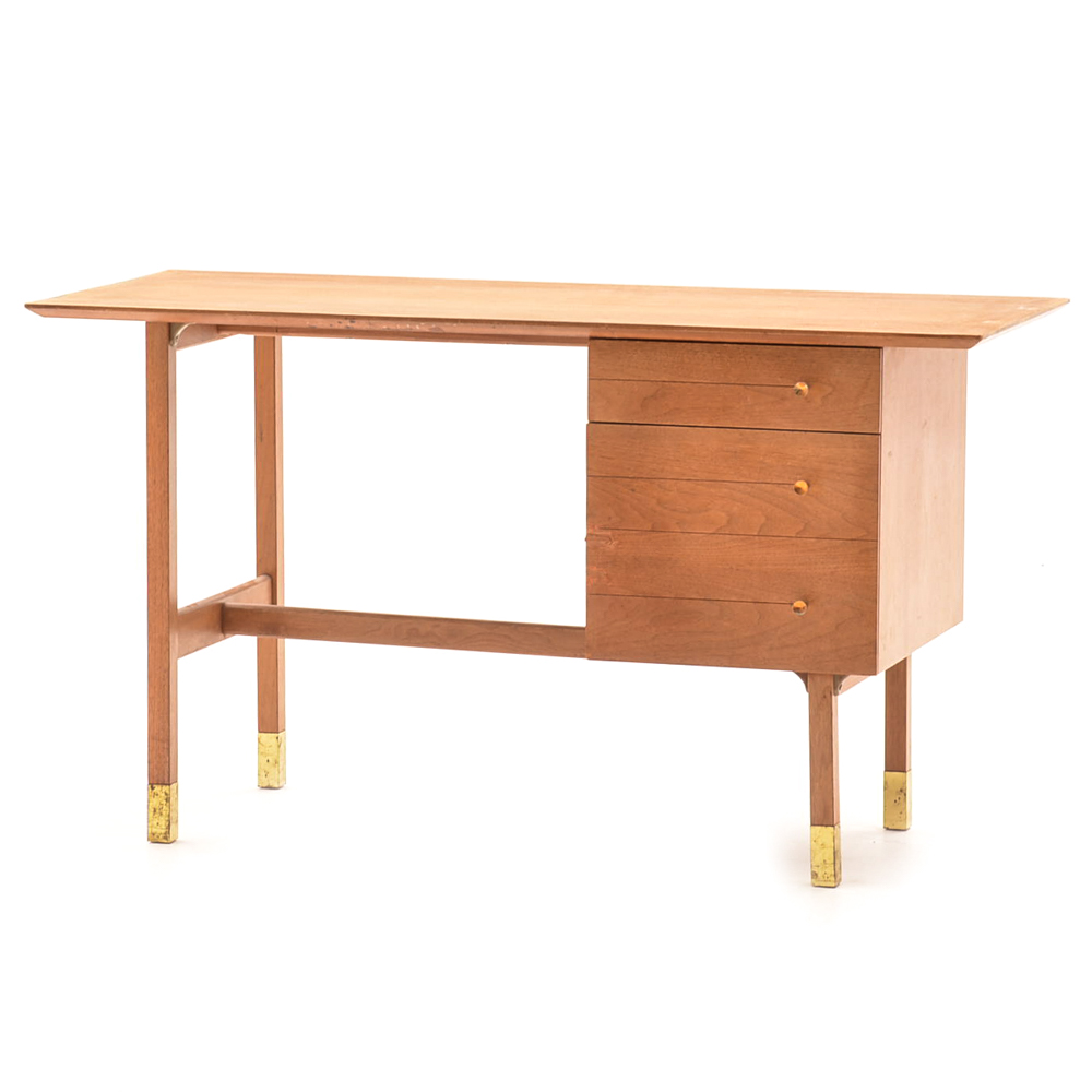 Danish Modern Walnut Desk