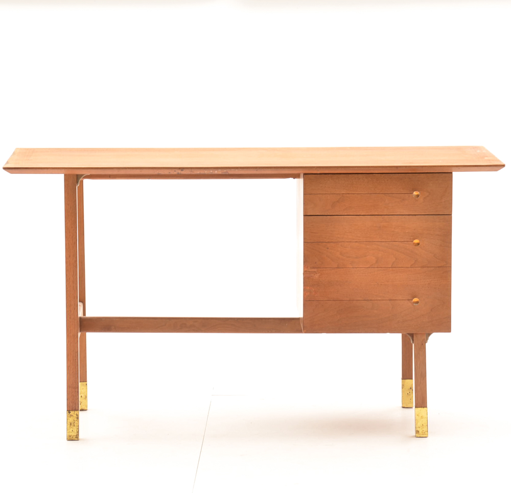 Danish Modern Walnut Desk