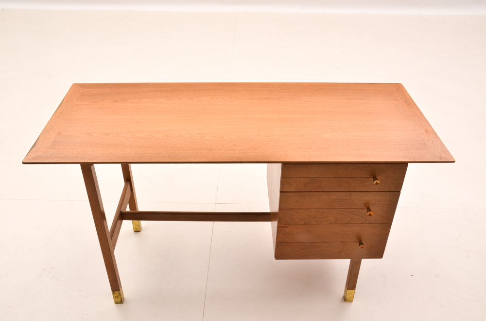 Danish Modern Walnut Desk