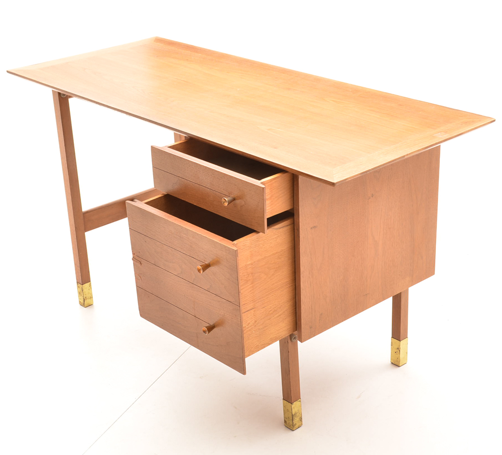 Danish Modern Walnut Desk