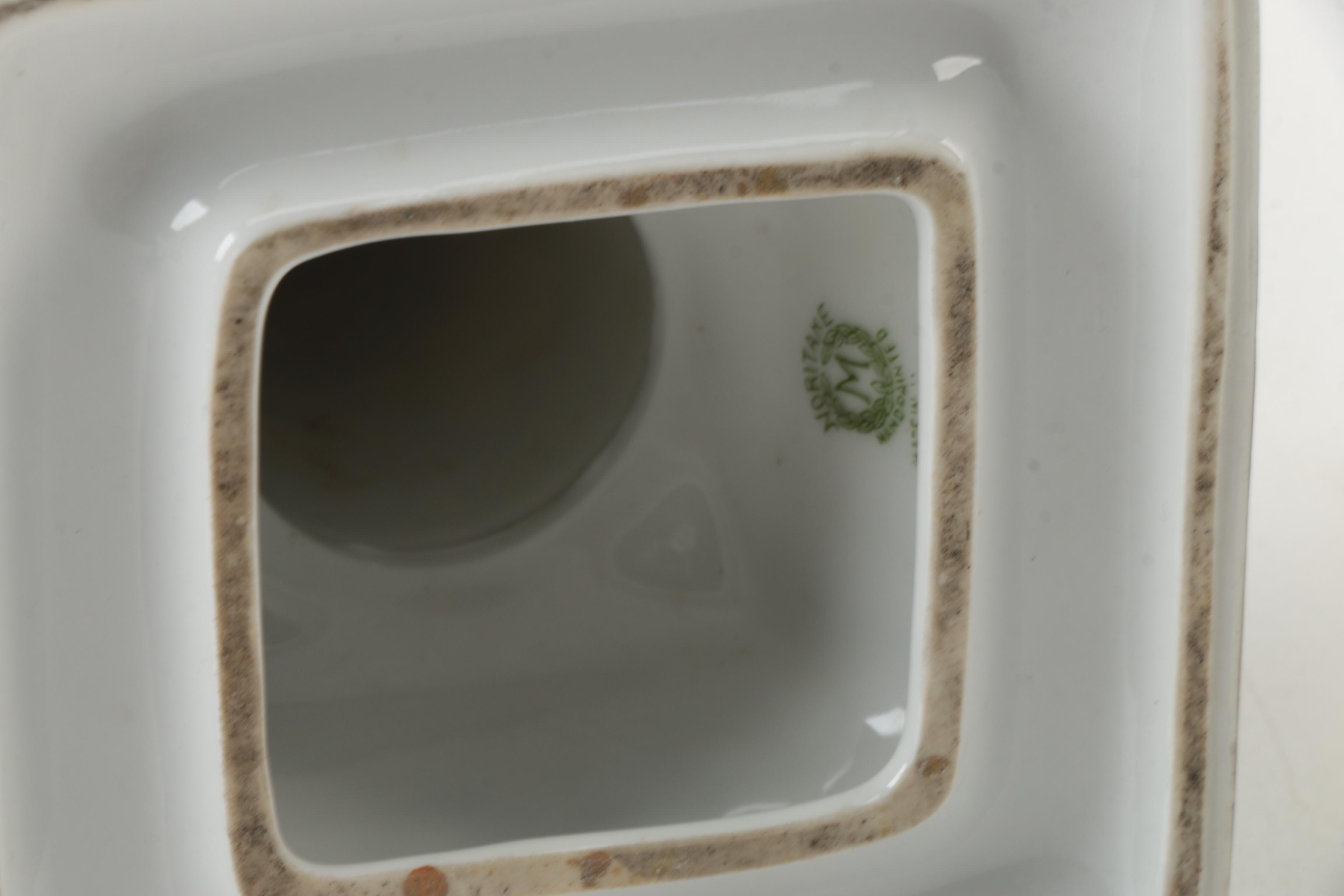 Noritake "Morimura Noir" Candle Holders