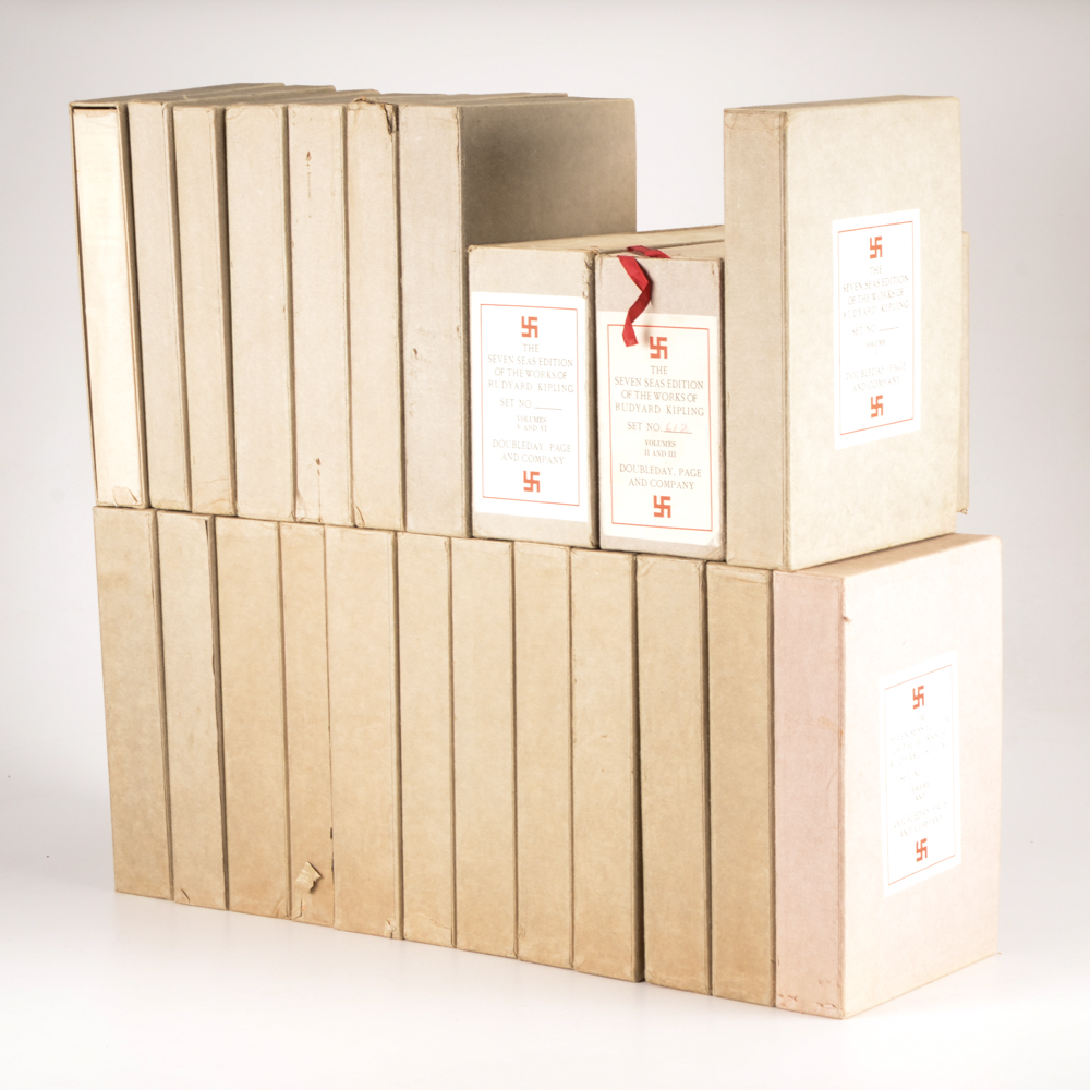 Works of Rudyard Kipling "Seven Seas Edition" Set