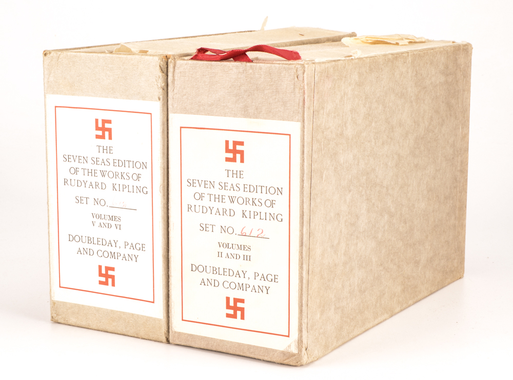 Works of Rudyard Kipling "Seven Seas Edition" Set