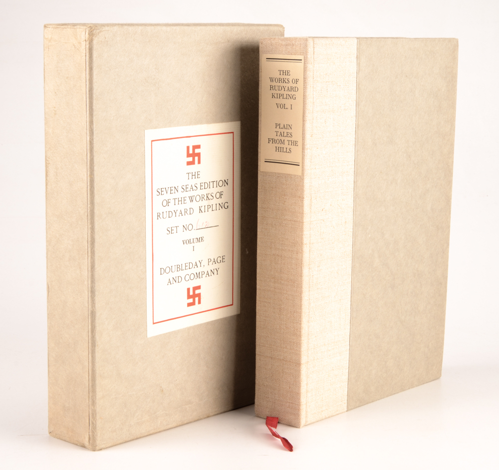 Works of Rudyard Kipling "Seven Seas Edition" Set