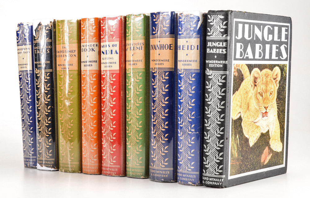 Group of Vintage "Windermere Classics" Series Hardcovers