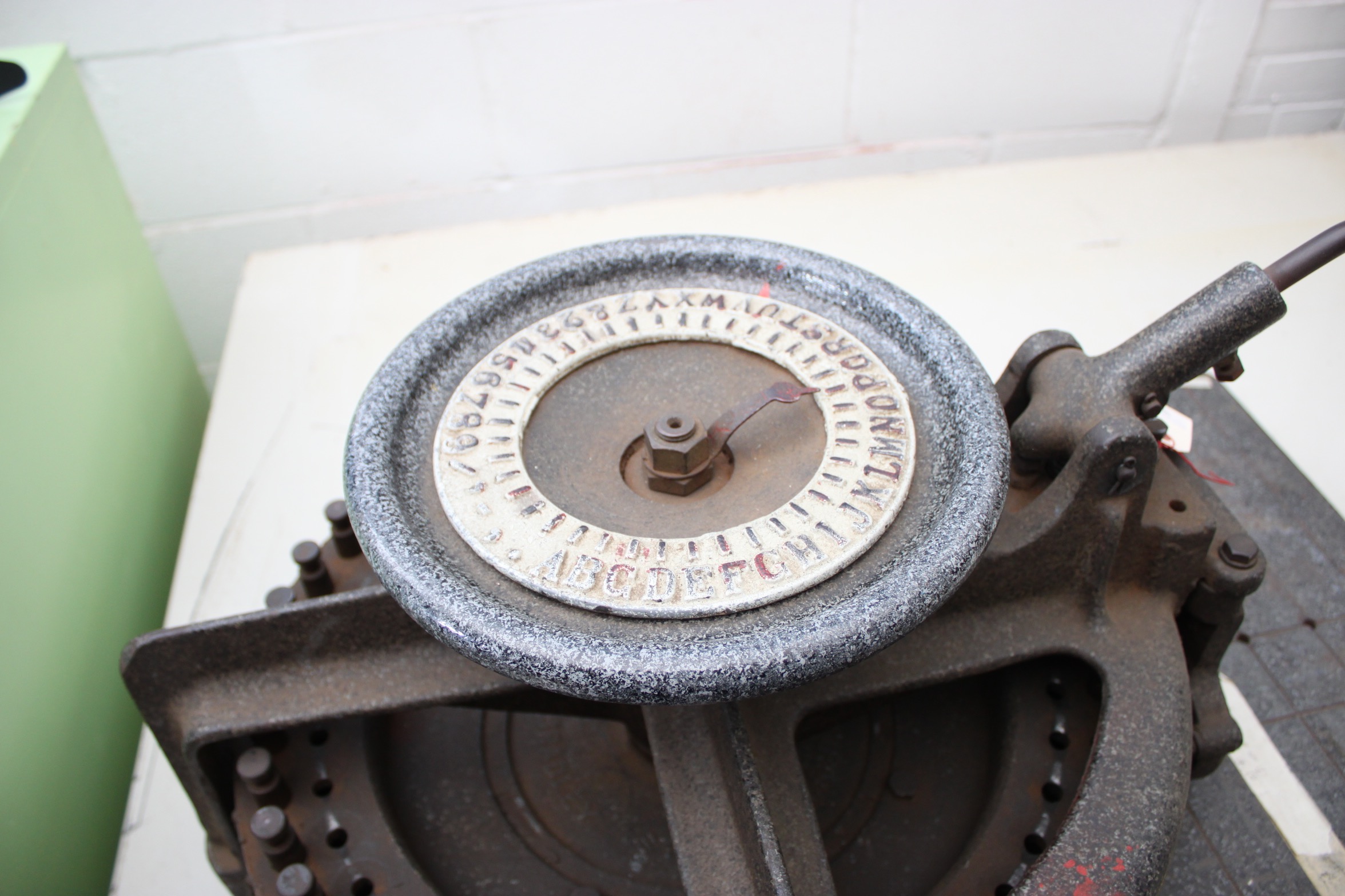 Vintage Diagraph Bradley Industrial Stencil Machine