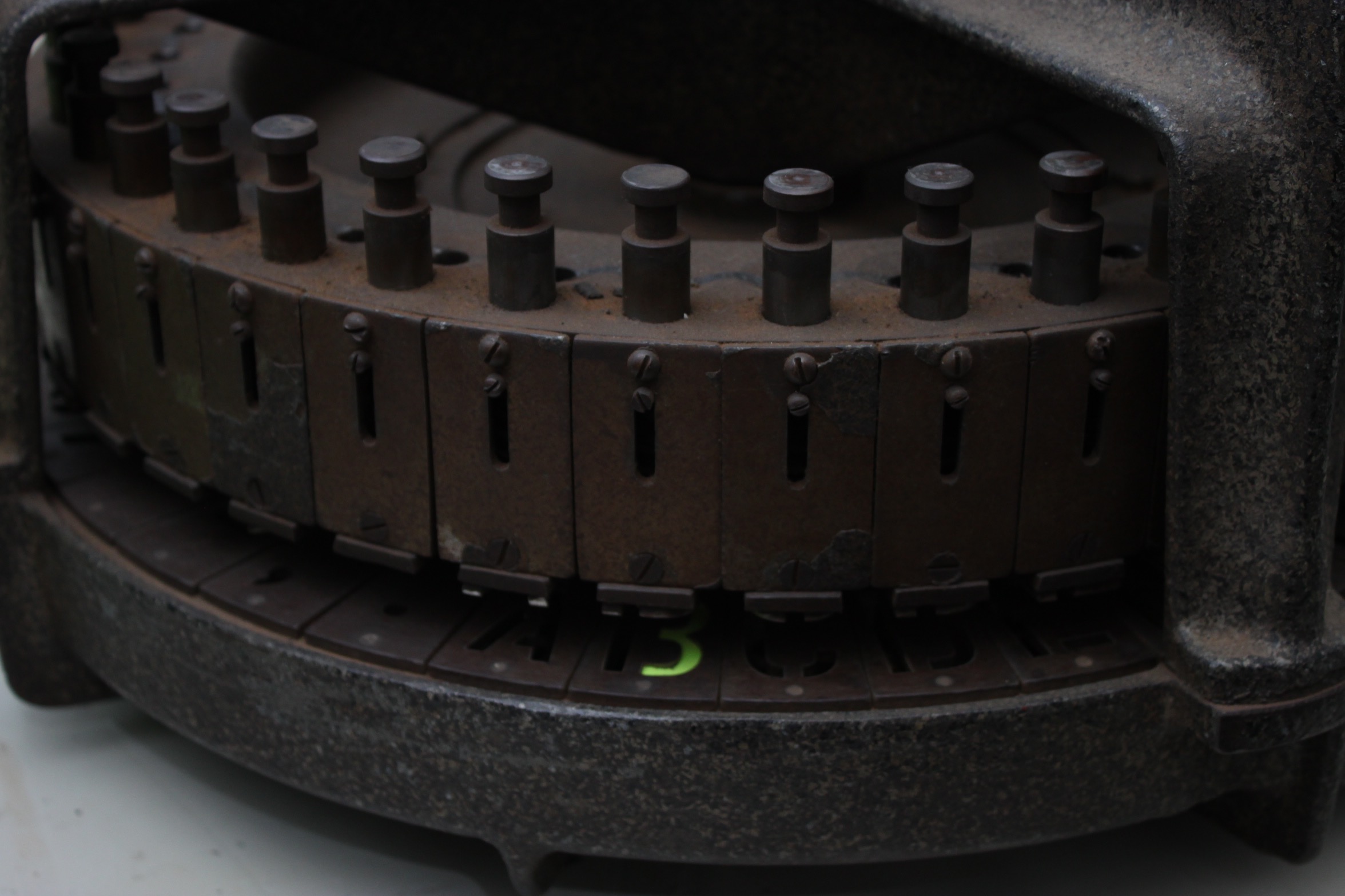 Vintage Diagraph Bradley Industrial Stencil Machine