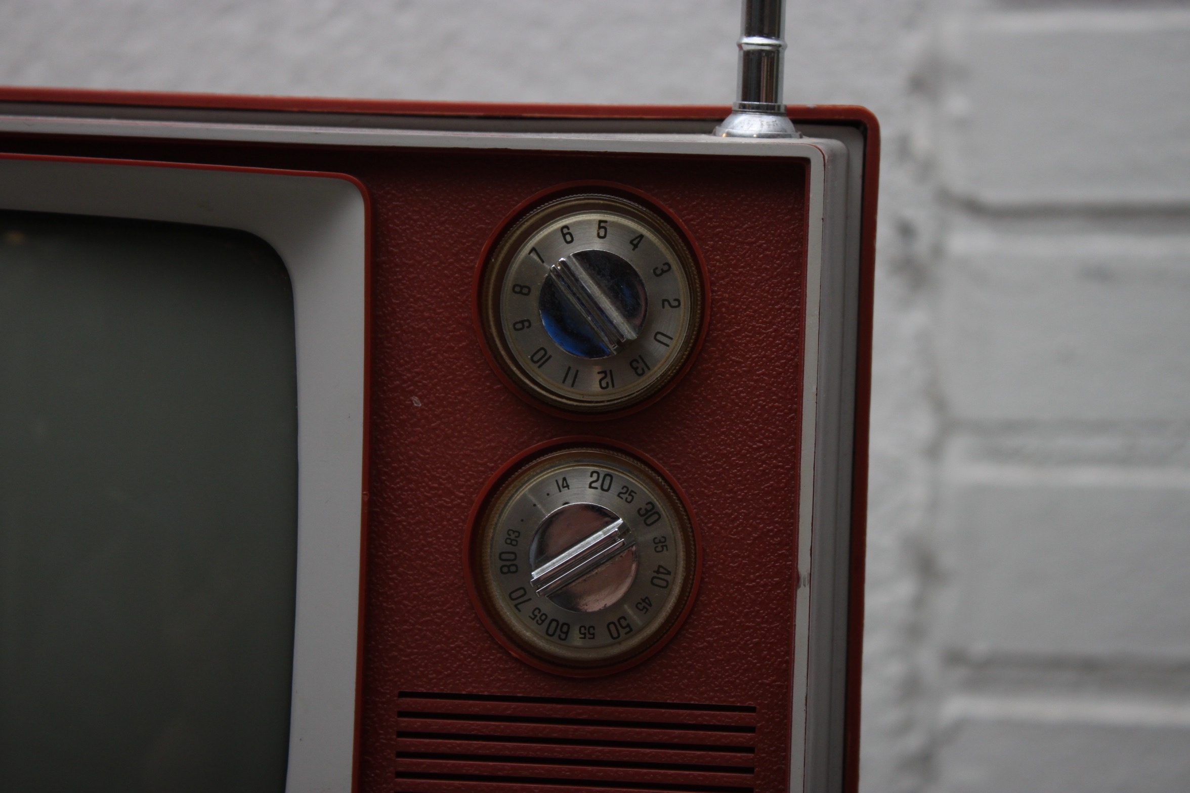 Vintage Motorola Television with Stand
