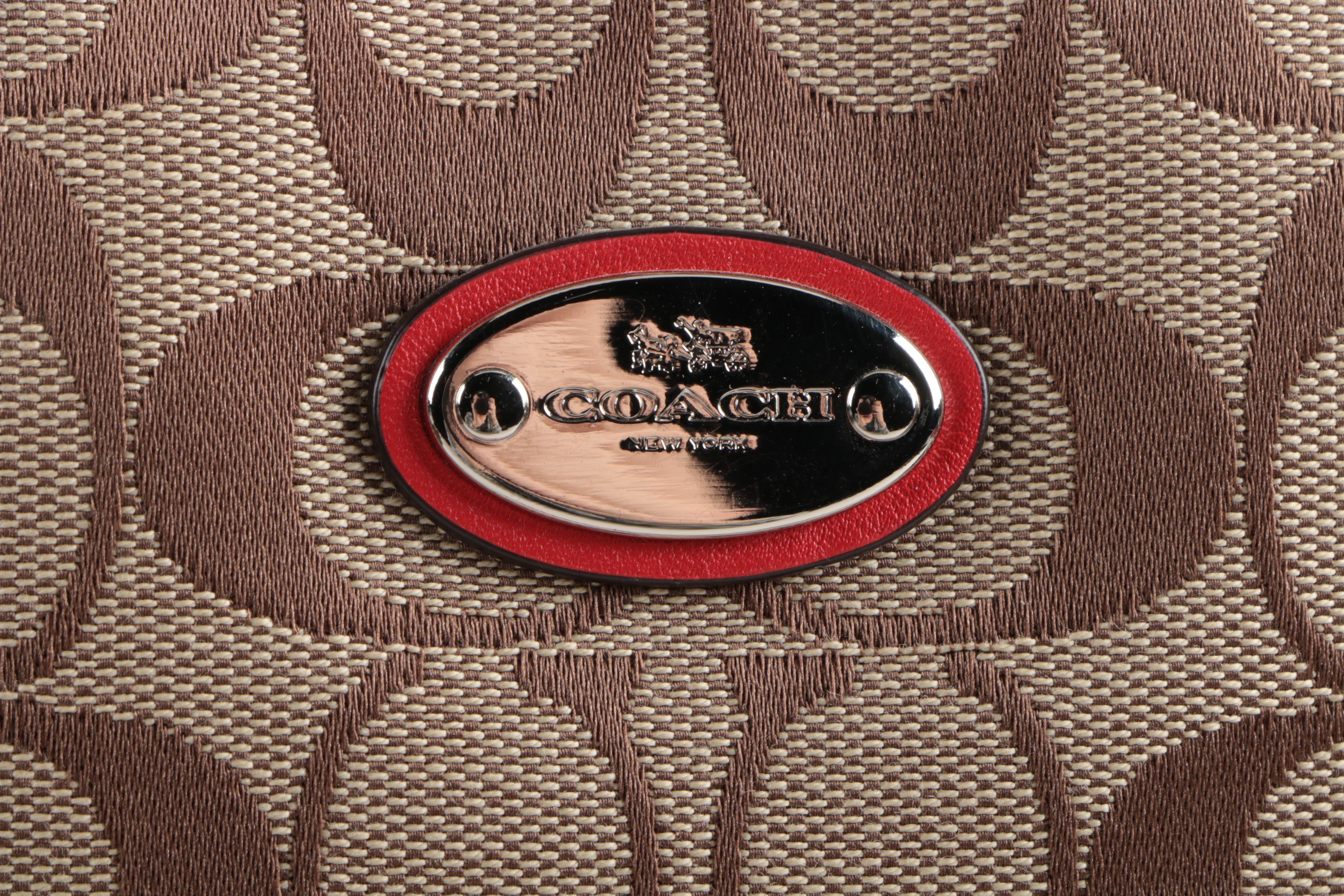 Coach Signature Canvas Tote