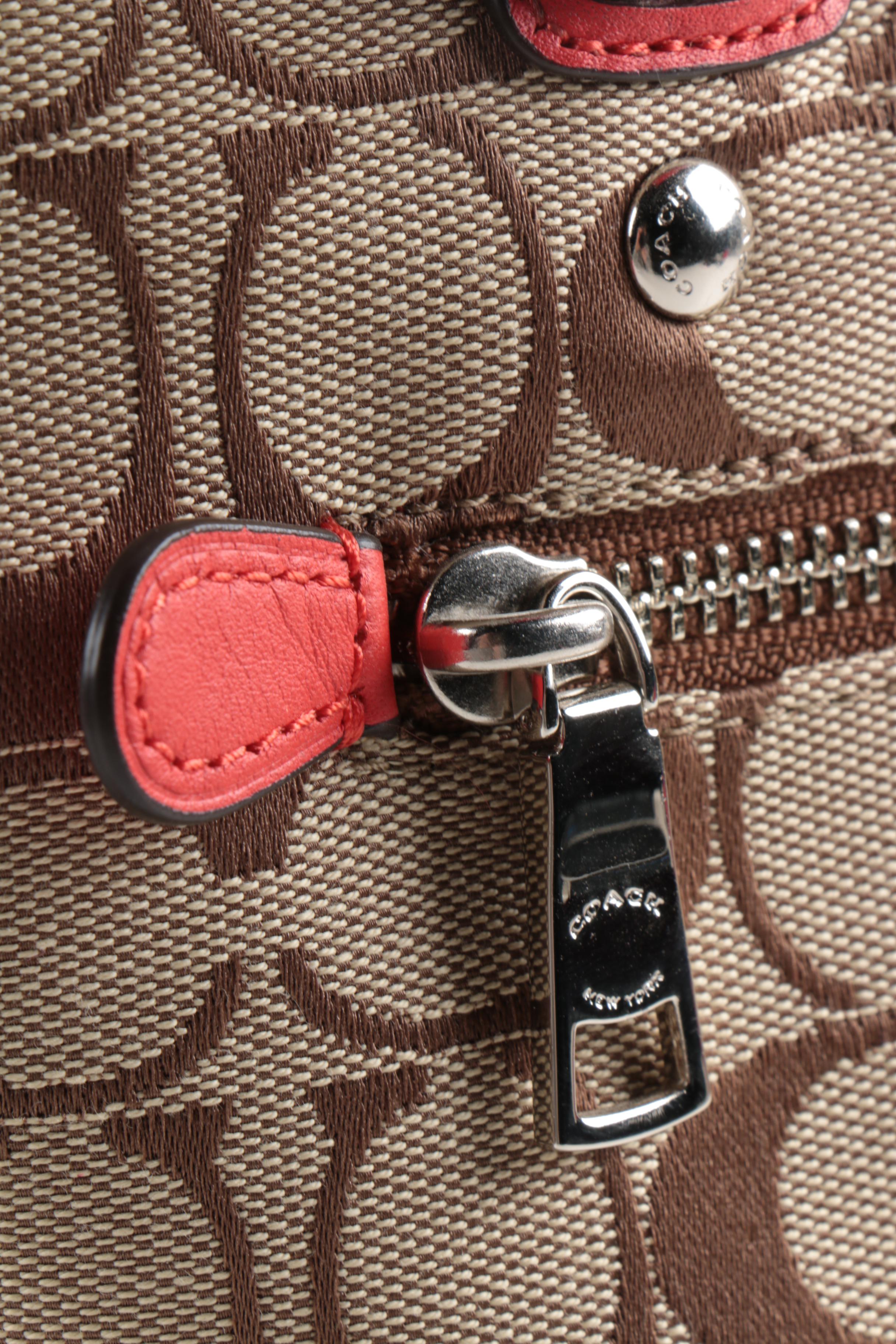 Coach Signature Canvas Tote