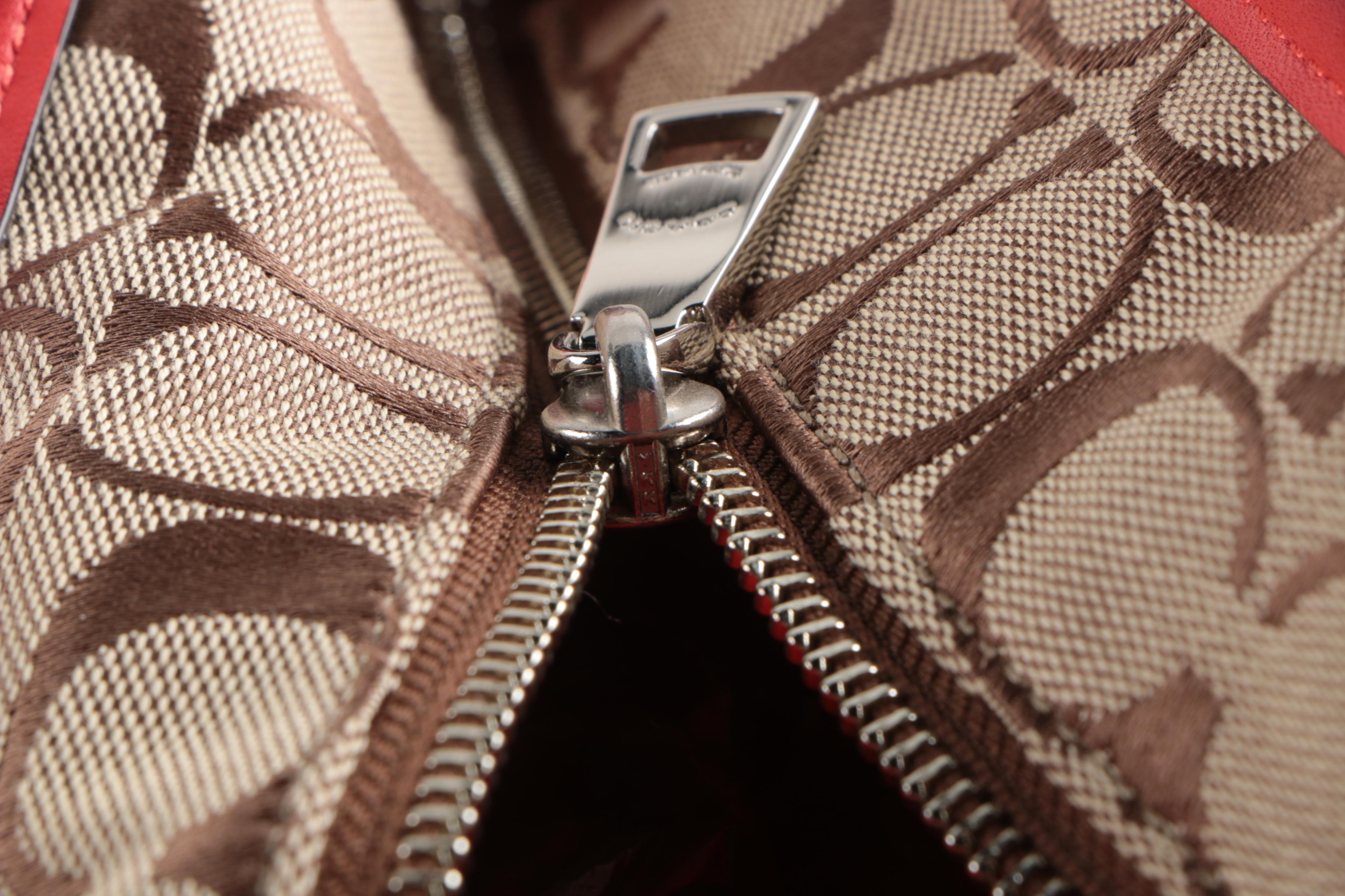 Coach Signature Canvas Tote