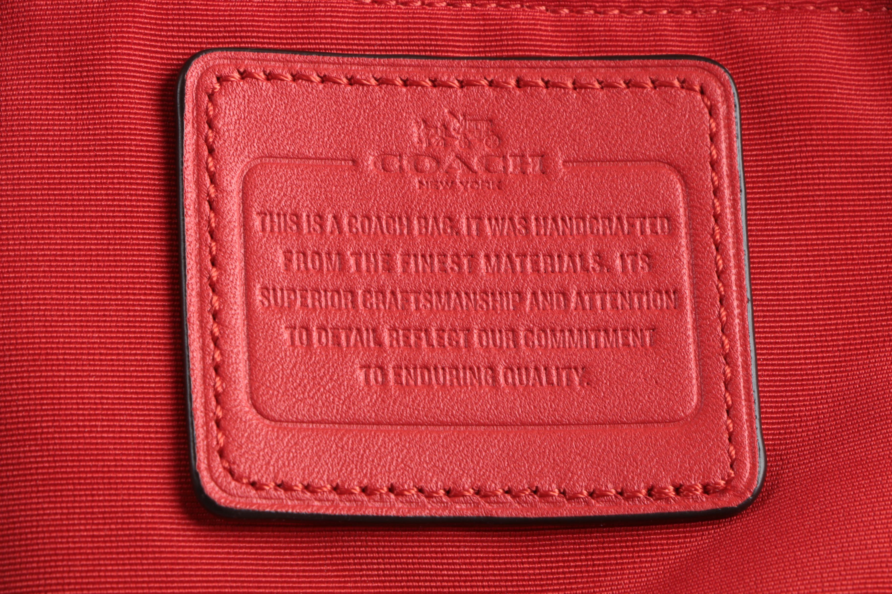 Coach Signature Canvas Tote