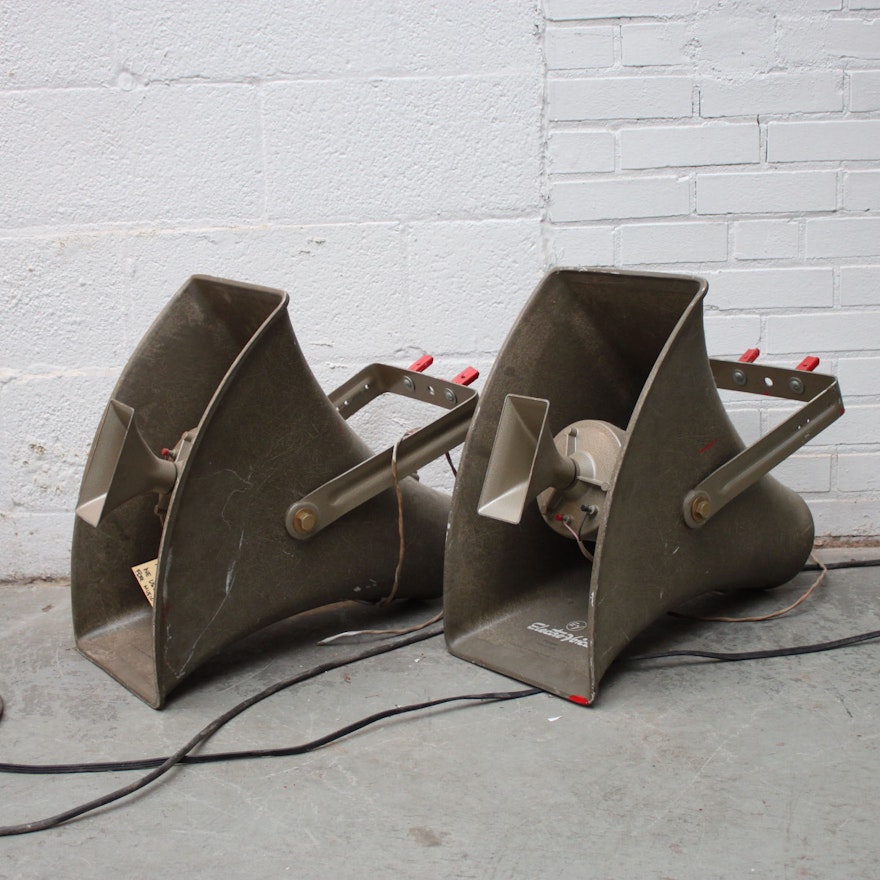 Vintage Electro-Voice "Compound Horn" Loudspeakers