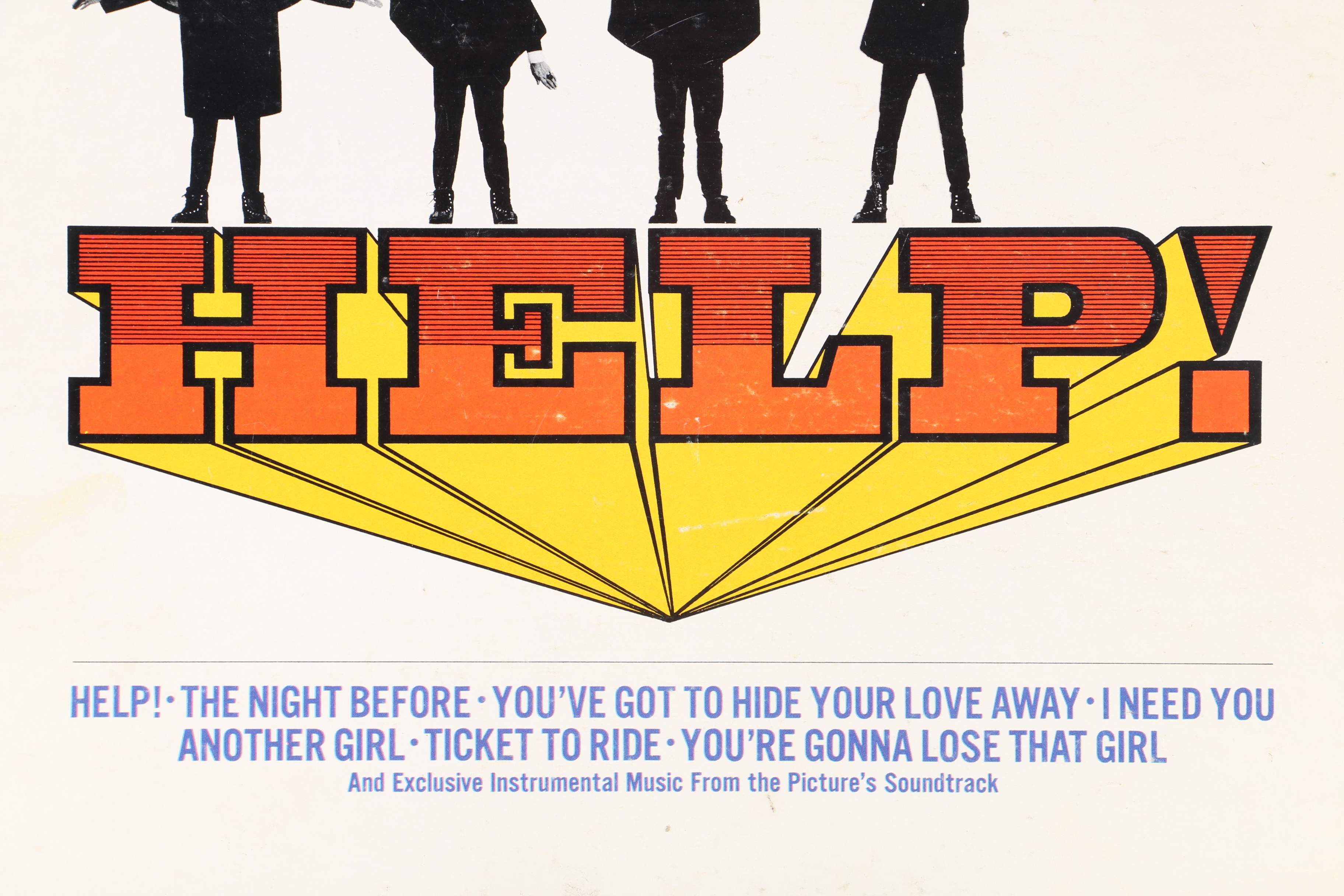 The Beatles "Help!" 1971 Original Motion Picture Soundtrack