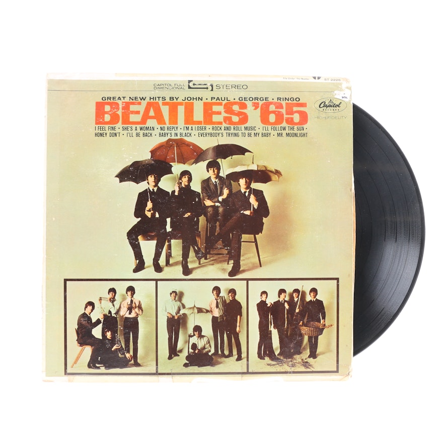 "Beatles '65" 1964 US Pressing LP