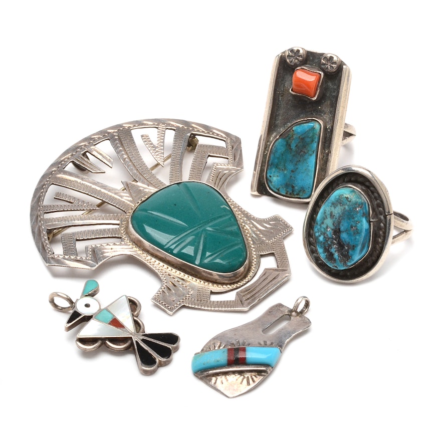 Sterling Silver Turquoise Jewelry