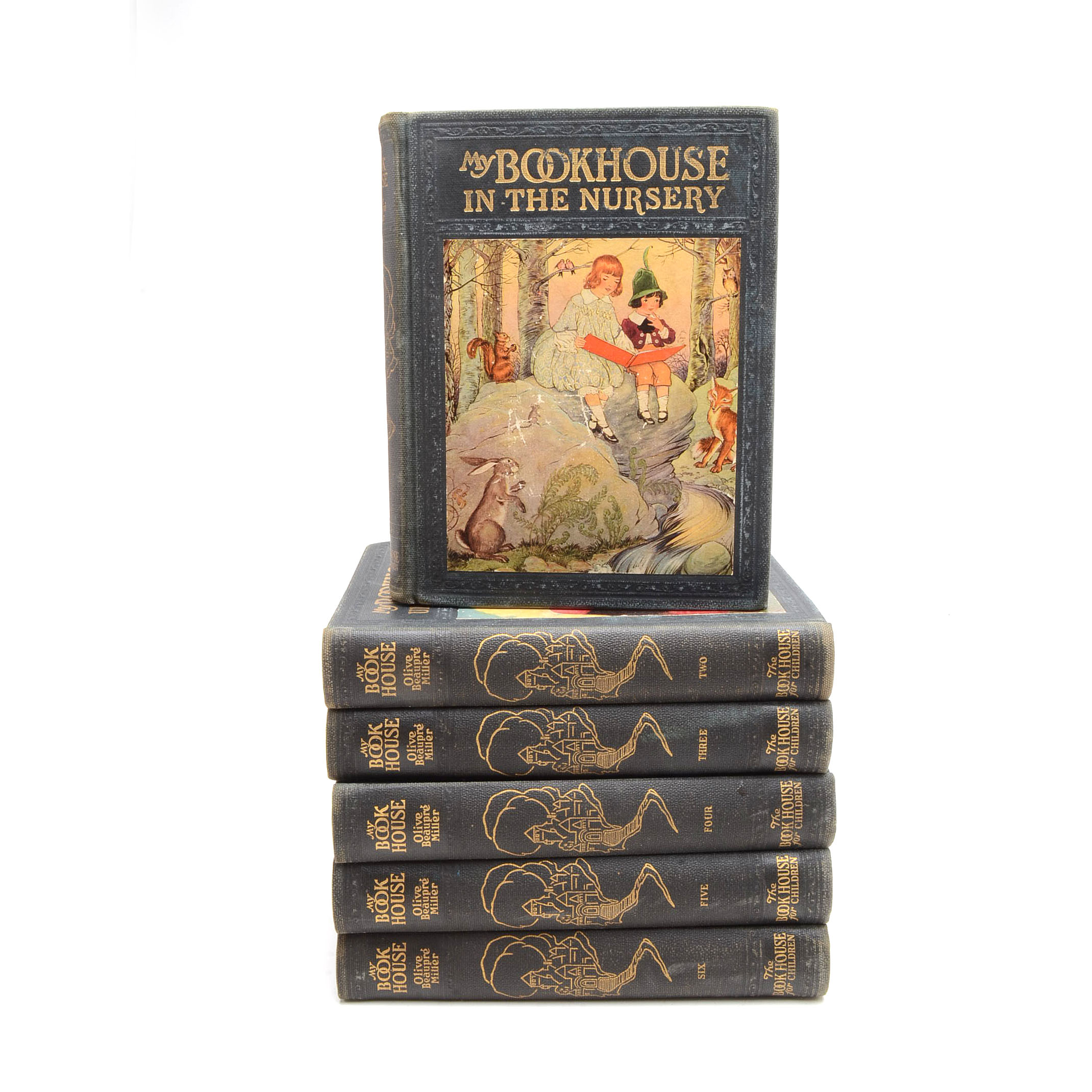 1920s Vintage "My Book House" Children's Book Set